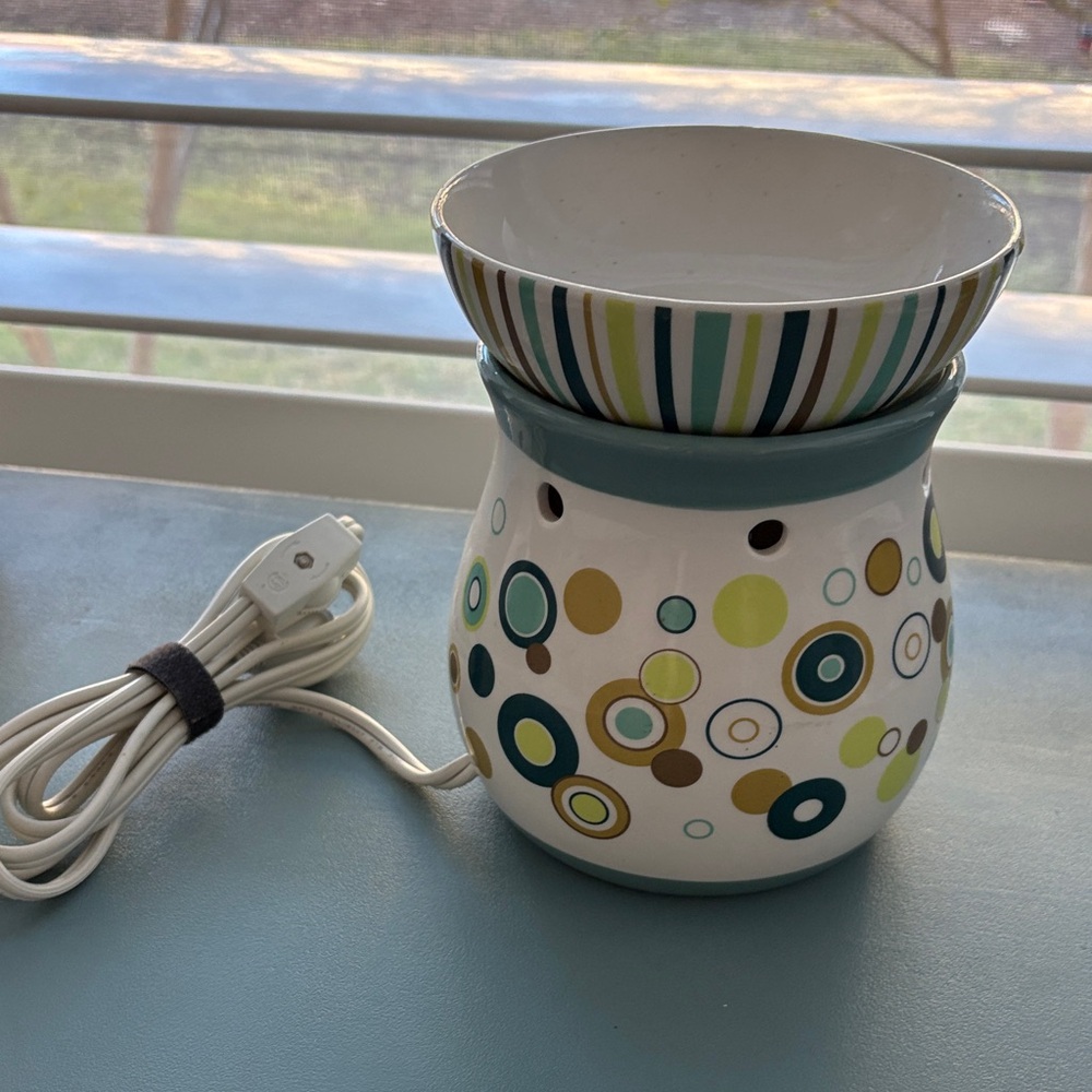 Scented Wax Burner Art Deco